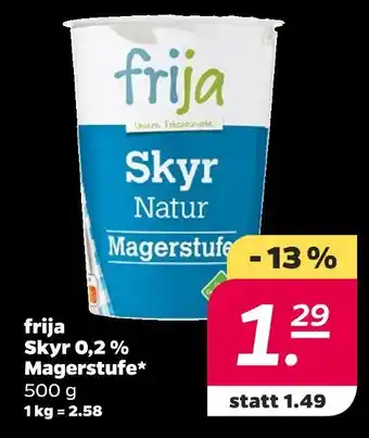 NETTO Frija skyr natur magerstufe Angebot