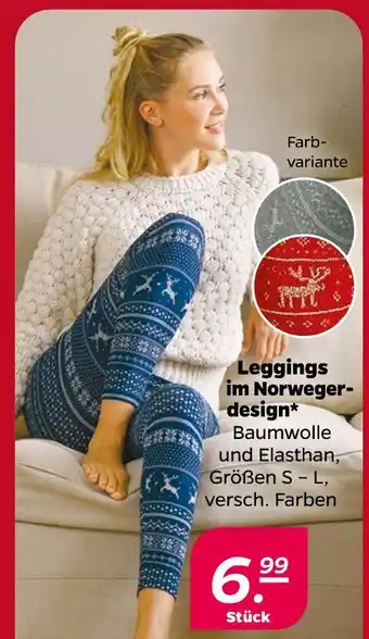 NETTO Leggings im norweger-design Angebot