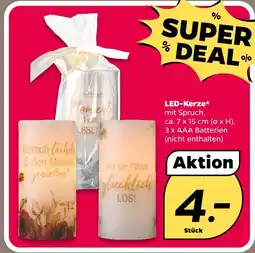 NETTO Led-kerze Angebot
