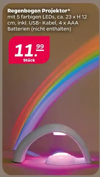 NETTO Regenbogen projektor Angebot