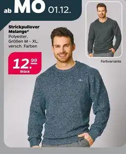 NETTO Strickpullover melange Angebot