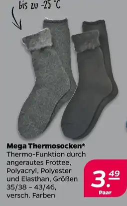 NETTO Mega thermosocken Angebot