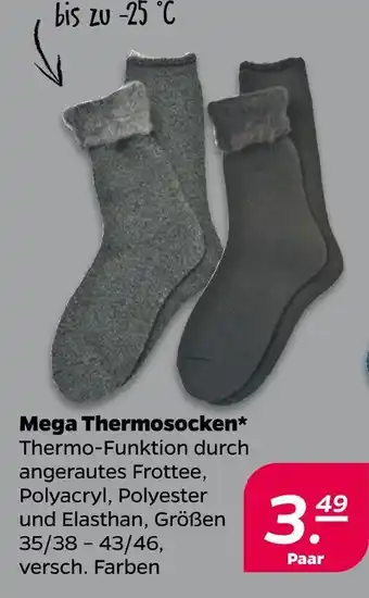 NETTO Mega thermosocken Angebot