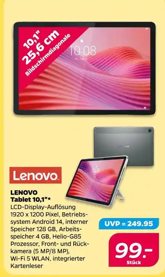 NETTO Lenovo tablet 10,1 Angebot