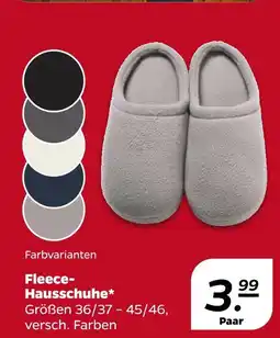 NETTO Fleece-hausschuhe Angebot