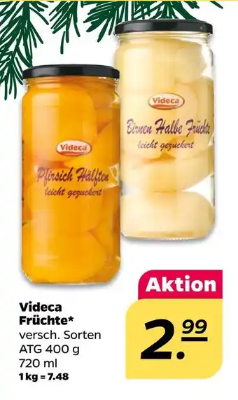 NETTO Videca früchte Angebot