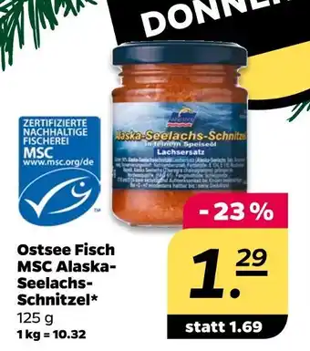 NETTO Ostsee fisch msc alaska-seelachs-schnitzel Angebot