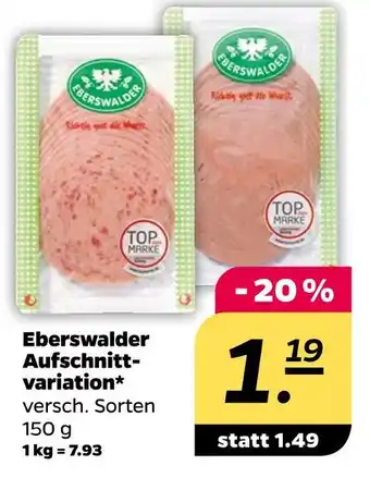 NETTO Eberswalder aufschnittvariation Angebot