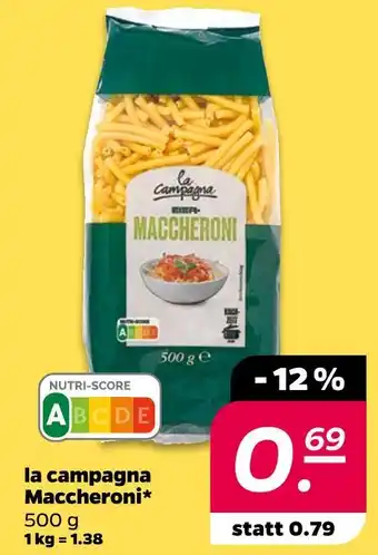 NETTO La campagna maccheroni Angebot