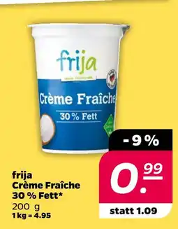 NETTO Frija crème fraîche 30 % fett Angebot