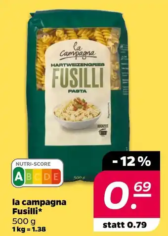 NETTO La campagna fusilli Angebot