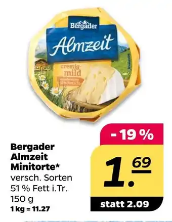 NETTO Bergader almzeit minitorte Angebot