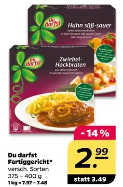 NETTO Du darfst fertiggericht Angebot