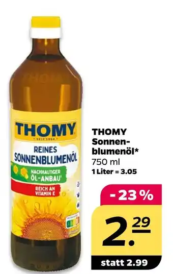 NETTO Thomy sonnenblumenöl Angebot