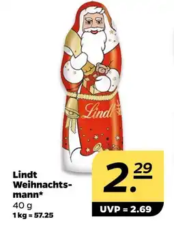 NETTO Lindt weihnachtsmann Angebot