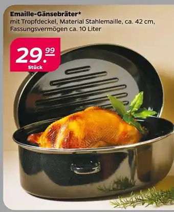 NETTO Emaille-gänsebräter Angebot