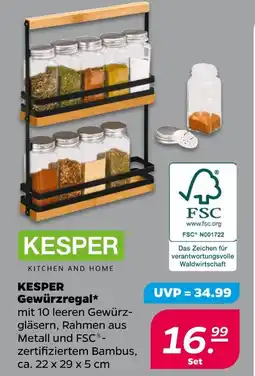 NETTO Kesper gewürzregal Angebot