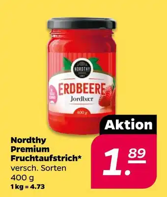 NETTO Nordthy premium fruchtaufstrich Angebot