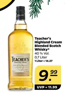 NETTO Teacher's highland cream blended scotch whisky Angebot