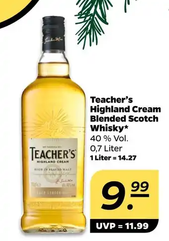 NETTO Teacher's highland cream blended scotch whisky Angebot