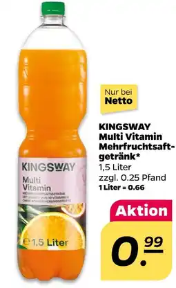 NETTO Kingsway multi vitamin mehrfruchtsaftgetränk Angebot