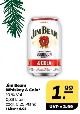 NETTO Jim beam whiskey & cola Angebot
