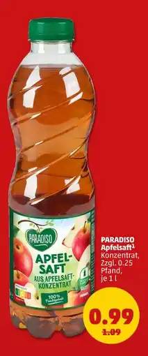 PENNY Paradiso apfelsaft Angebot