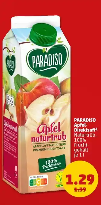 PENNY Paradiso apfel-direktsaft Angebot