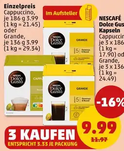 PENNY Nescafé dolce gusto cappuccino Angebot