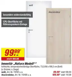 toom Baumarkt Innentür „Natura Modell" Angebot