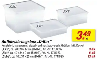 toom Baumarkt Aufbewahrungsbox ,,C-Box" Angebot