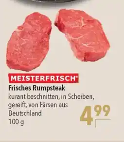 CITTI Markt MEISTER FRISCH Frisches Rumpsteak Angebot