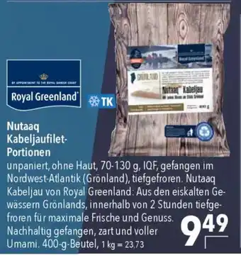 CITTI Markt Royal Greenland Nutaaq Kabeljaufilet- Portionen Angebot