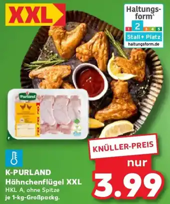 Kaufland K-PURLAND Hähnchenflügel XXL Angebot