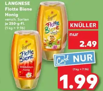 Kaufland LANGNESE Flotte Biene Honig Angebot