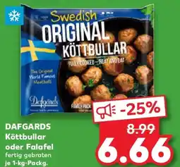 Kaufland DAFGARDS Köttbullar oder Falafel Angebot