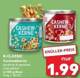 Kaufland K-CLASSIC Cashewkerne Angebot