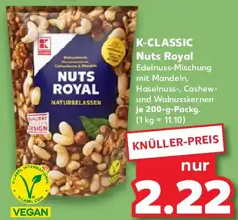 Kaufland K-CLASSIC Nuts Royal Angebot