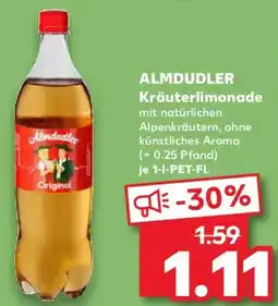 Kaufland ALMDUDLER Kräuterlimonade Angebot
