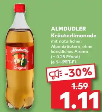 Kaufland ALMDUDLER Kräuterlimonade Angebot