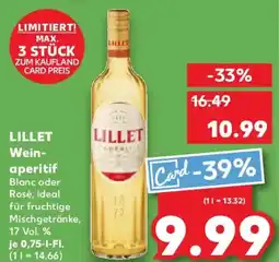 Kaufland LILLET Weinaperitif Angebot