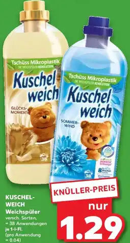Kaufland KUSCHELWEICH Weichspüler Angebot