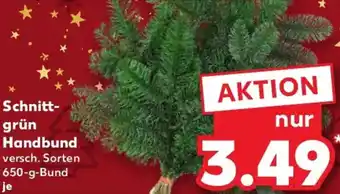 Kaufland Schnittgrün Handbund Angebot