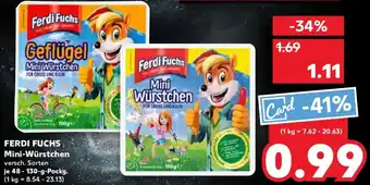 Kaufland FERDI FUCHS Mini-Würstchen Angebot