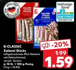 Kaufland K-CLASSIC Salami-Sticks Angebot