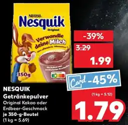 Kaufland NESQUIK Getränkepulver Angebot