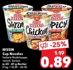 Kaufland NISSIN Cup Noodles Angebot