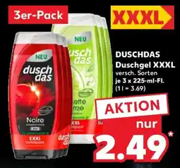 Kaufland DUSCHDAS Duschgel XXXL Angebot