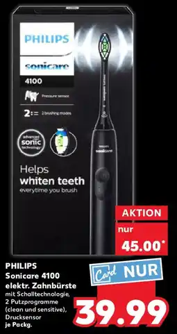 Kaufland PHILIPS Sonicare 4100 elektr. Zahnbürste Angebot