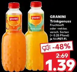 Kaufland GRANINI Trinkgenuss Angebot